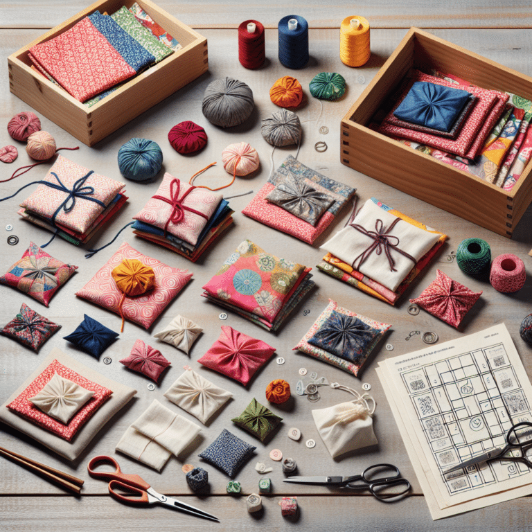 Turn Old Fabric Scraps into Beautiful Furoshiki Gift Bags