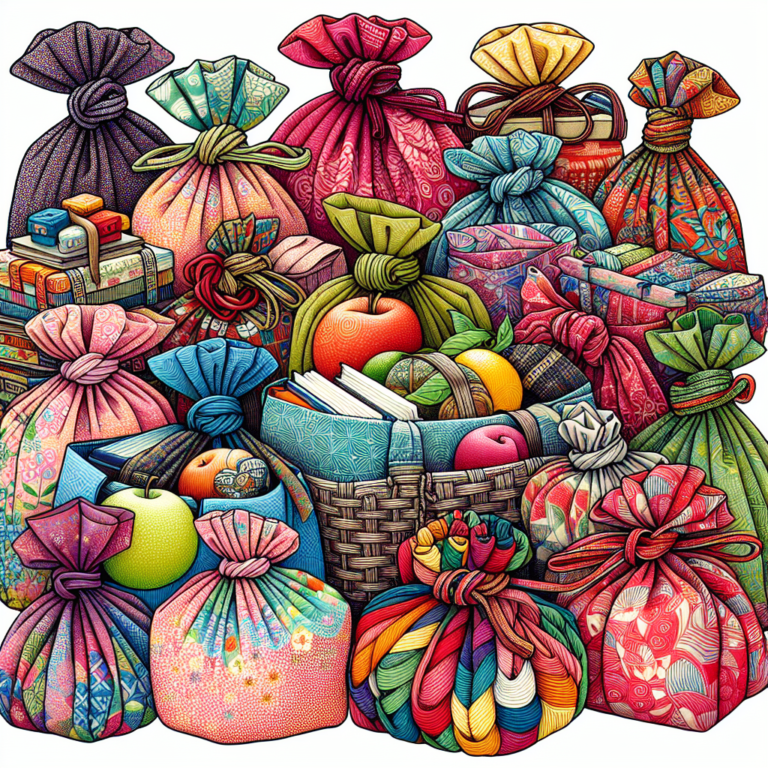 Reusability in Practice: DIY Furoshiki Gift Bags
