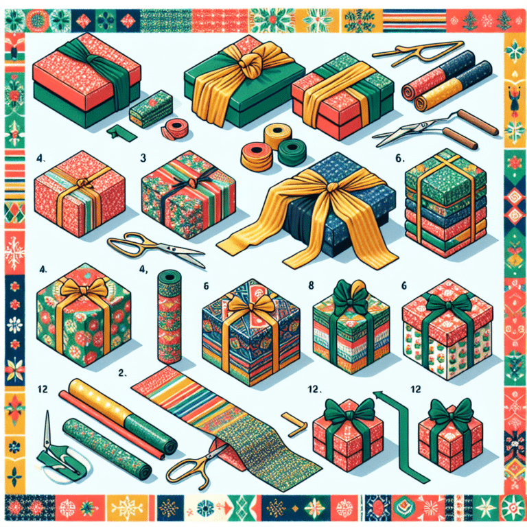 Crafting Holiday Gift Wraps: Steps to Achieving the Perfect Furoshiki