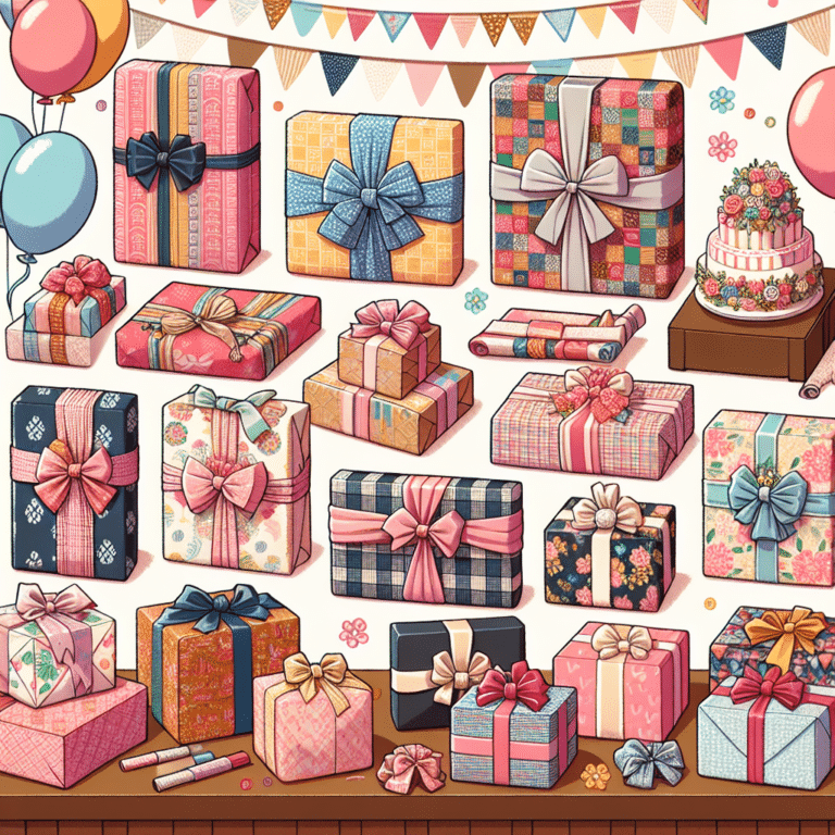 Styling Furoshiki for Birthday Parties