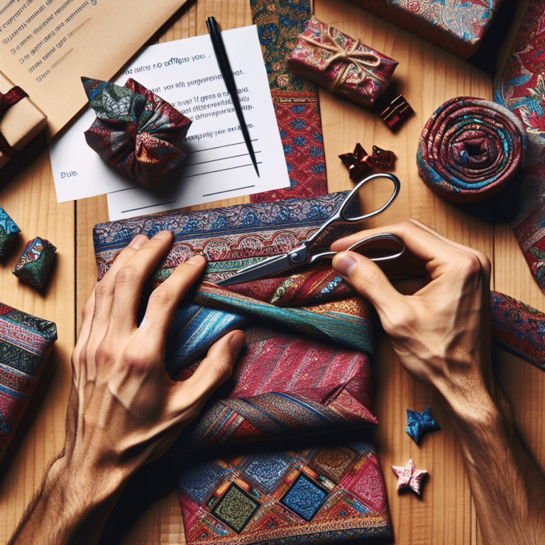 Reusability in Practice: DIY Furoshiki Gift Bags