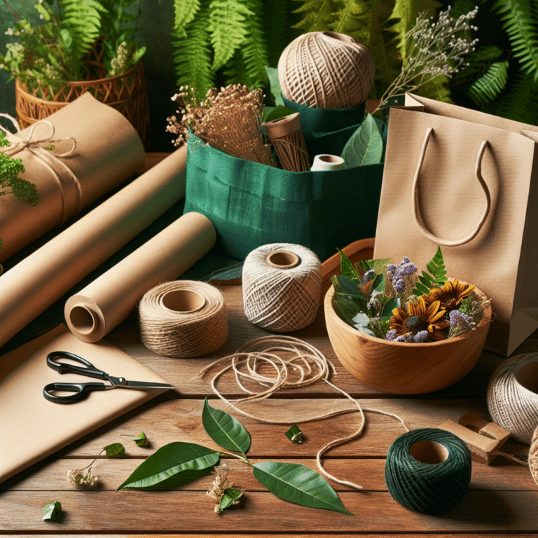 Essential Tools for Eco-Friendly Wrapping