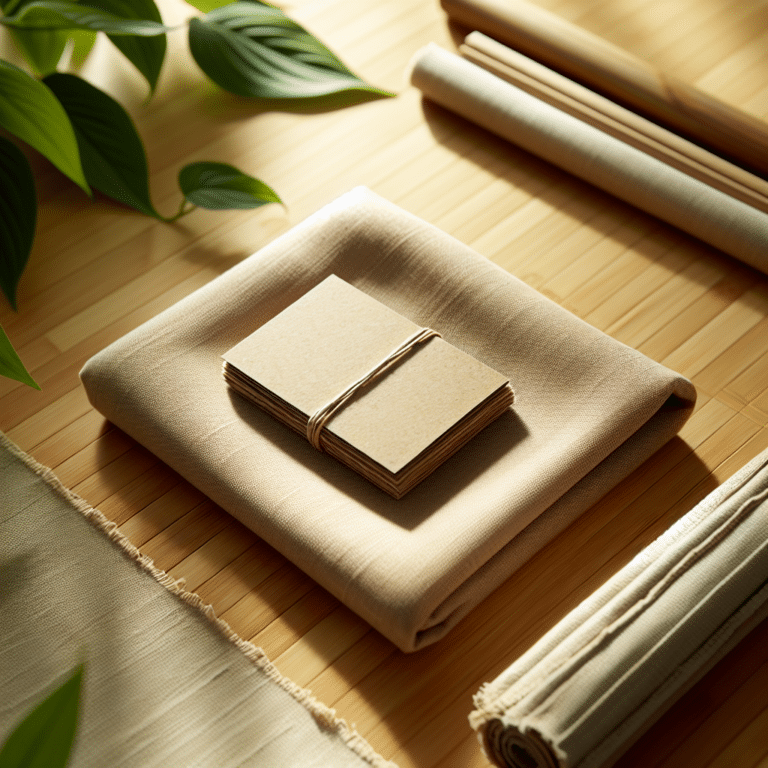 How to Combine Fabric Wraps with Eco-Friendly Cards