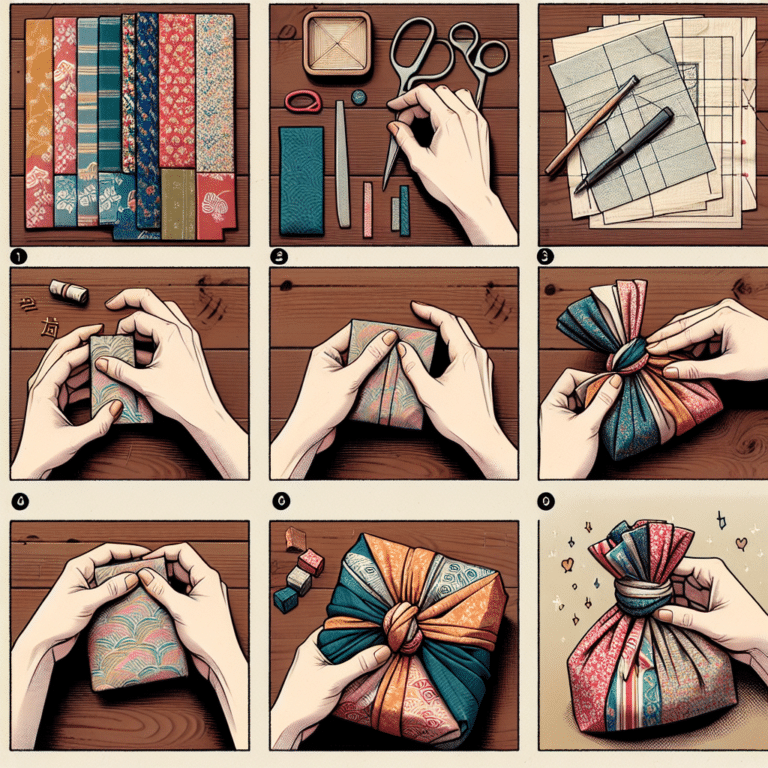 DIY Furoshiki: Making Unique Gift Bags Out of Old Fabric