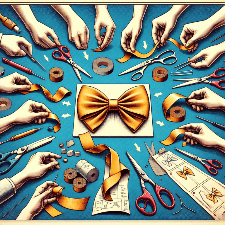 How to Make a Bow Using Only Fabric