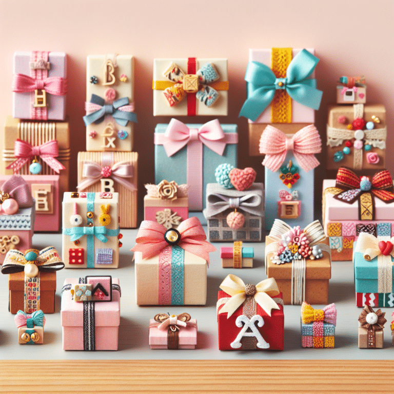 Creative Wrapping Techniques for Small Gifts