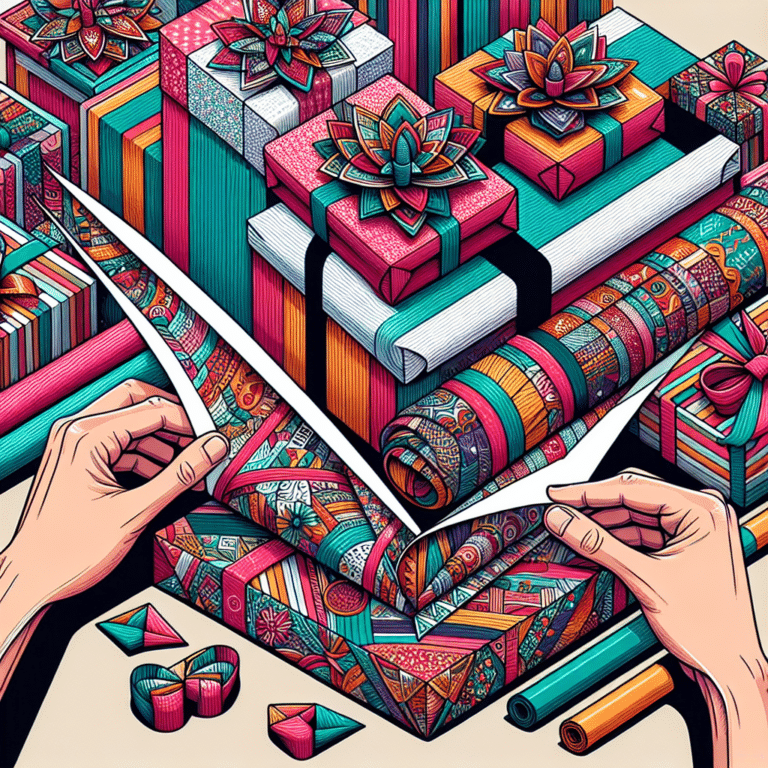 Folding Techniques for Layered Gifts