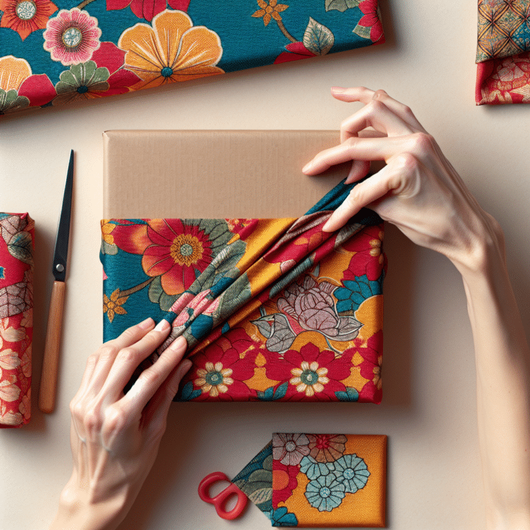 DIY Furoshiki: The Art of Fabric Gift Wrapping