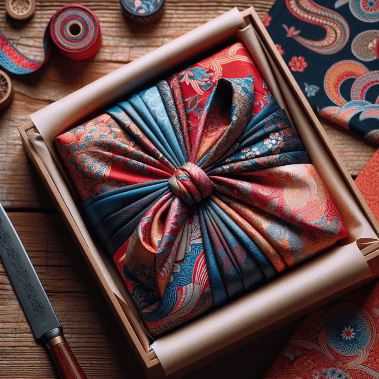 Using Furoshiki to Wrap Clothing Gifts