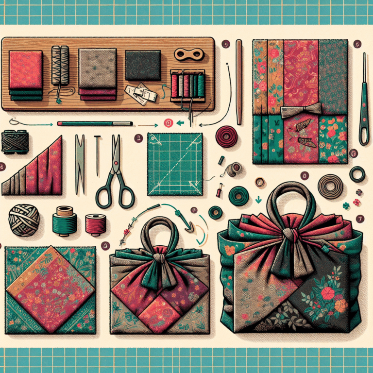 Turn Old Fabric into Beautiful Furoshiki Gift Bags