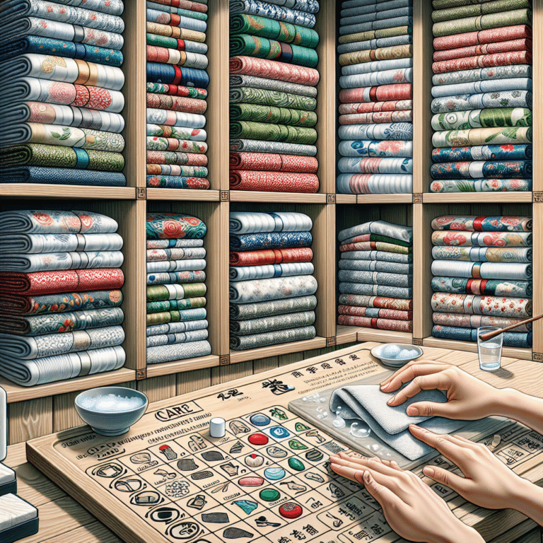 How to Care for Your Furoshiki Cloths