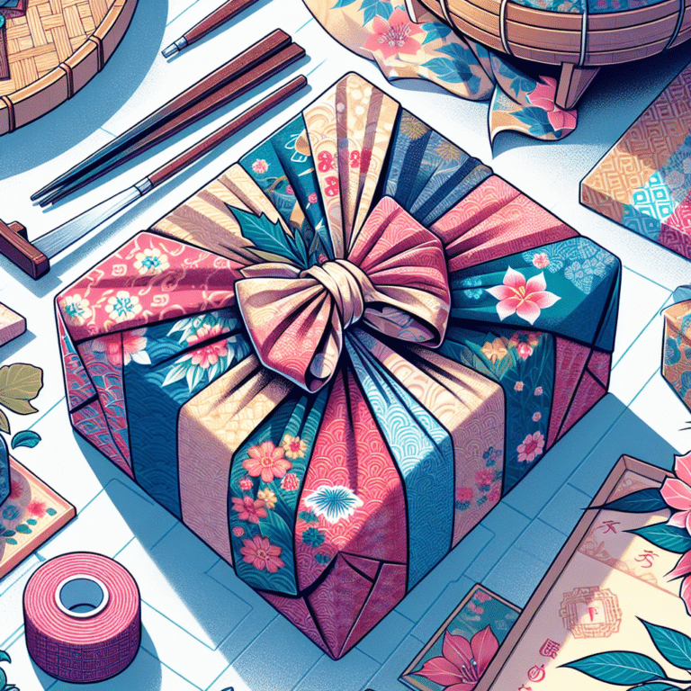 Using Furoshiki to Wrap Clothing Gifts