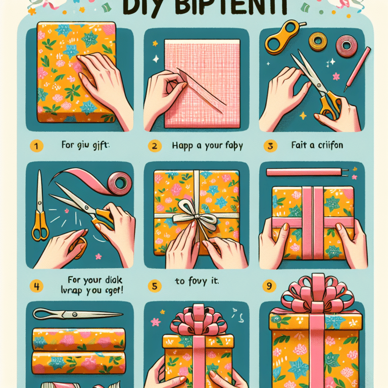 Create the Perfect Birthday Gift Presentation with DIY Fabric Wrapping