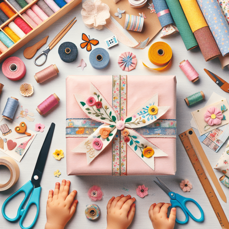 Kids' Craft Corner: Easy DIY Fabric Gift Wrapping Projects