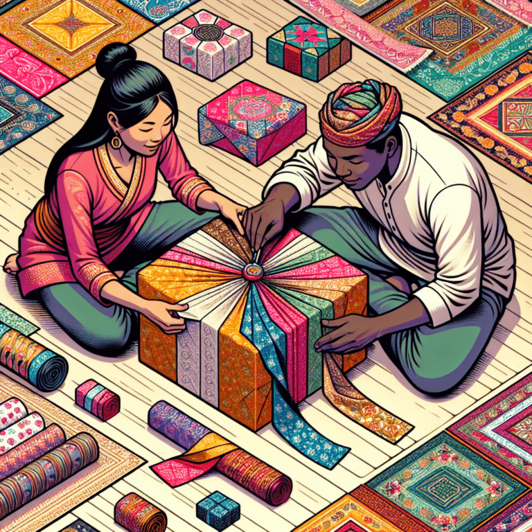 Creating Personalized Furoshiki Wraps for Family and Friends