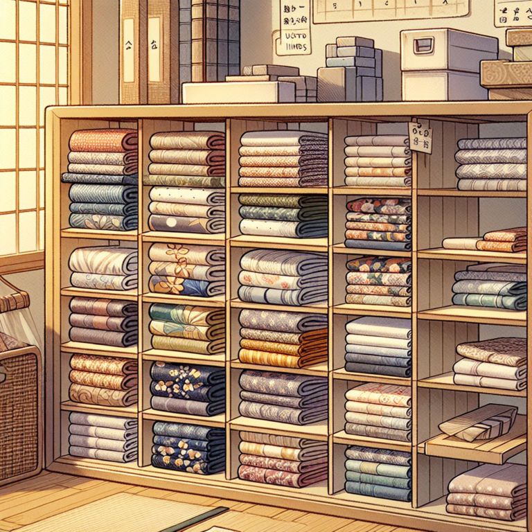 The Proper Way to Store Furoshiki Fabrics