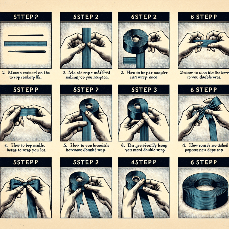Step-by-Step Double Wrap Technique