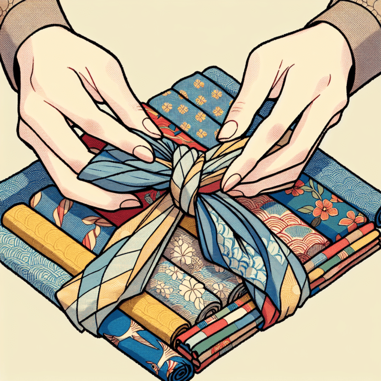 Japanese Craft- Turning Scraps into Furoshiki
