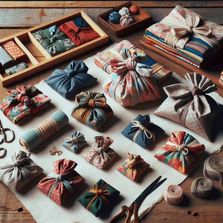 DIY Furoshiki Gift Bags from Old Fabric: A Comprehensive Guide