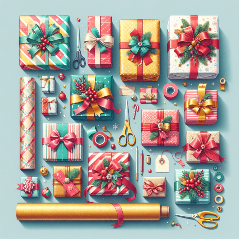 Step-by-Step Wraps for Holiday Gifts