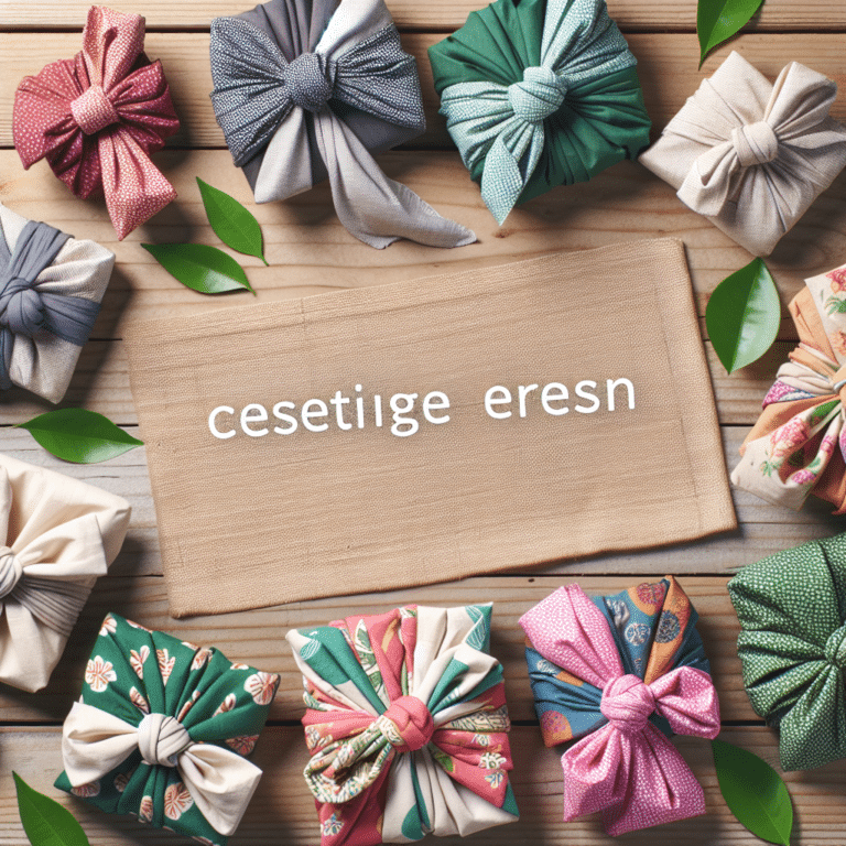Create Stylish and Sustainable Gift Wraps with DIY Furoshiki Bags