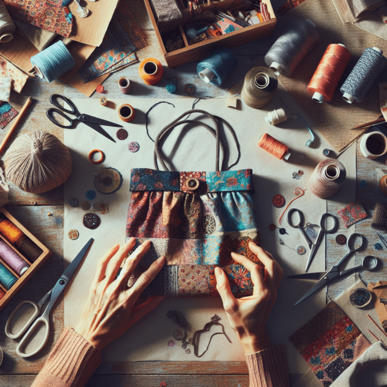 Crafty Creations: DIY Gift Bags from Old Fabric 