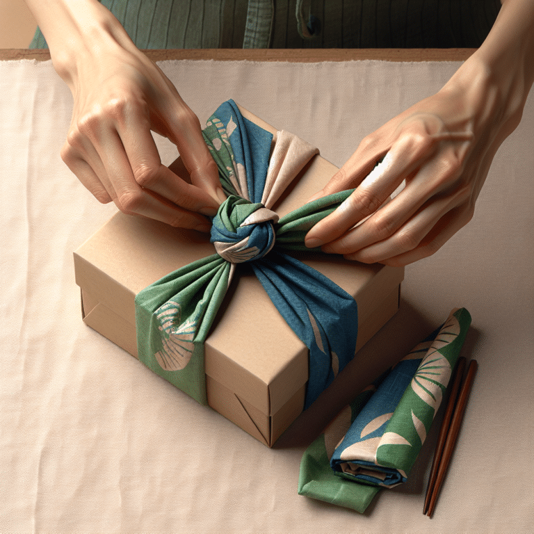 Aesthetic and Eco-friendly: How to Wrap a Box with Furoshiki