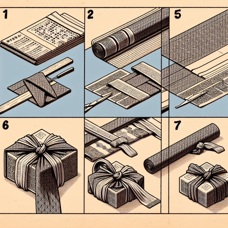 Simple Steps to Wrapping Boxes with Furoshiki