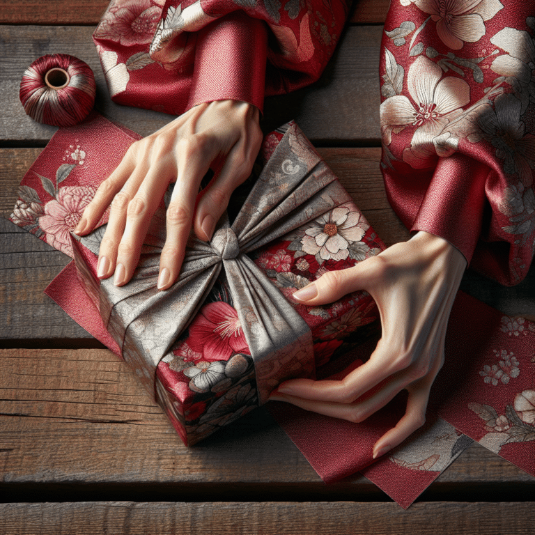 Bring Elegance to Weddings with DIY Furoshiki Wrapping