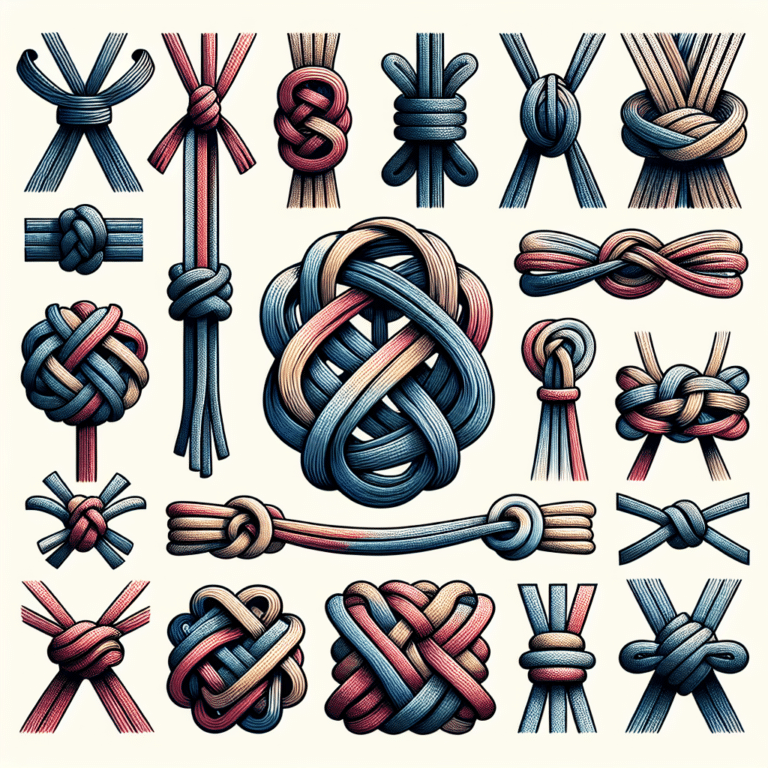 Creative Knots and Ties for Stylish Wraps