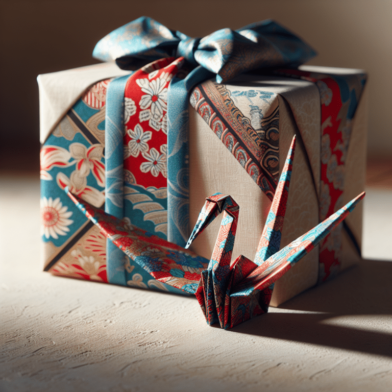Origami Meets Furoshiki: A Creative Way of Wrapping Presents
