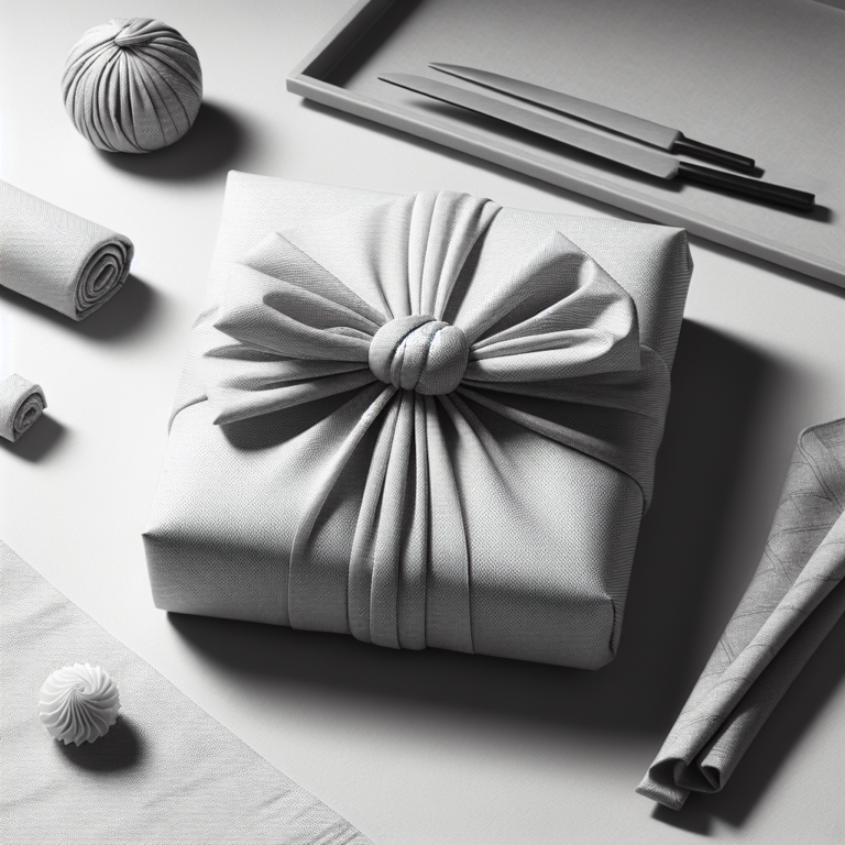 Furoshiki Wrapping for Minimalist Gifts