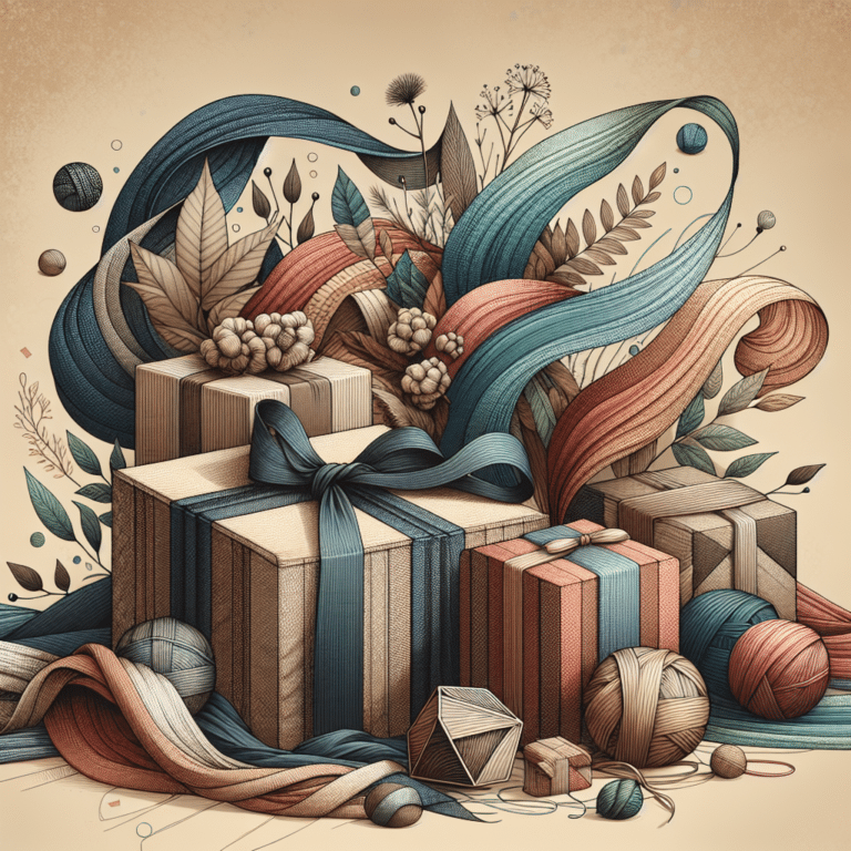 Sustainable Fabrics for Gift Wrapping