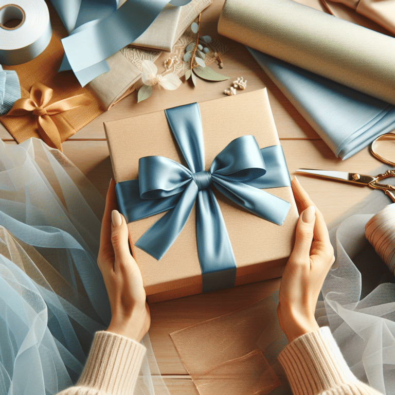 How to Wrap Gifts for Weddings Using Fabric