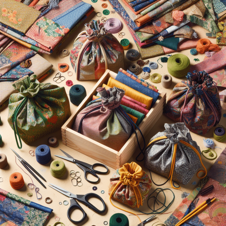 Eco-Friendly Gifting: Upcycle Your Old Fabric into Furoshiki Bags