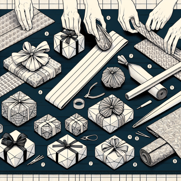 Tips and Tricks: Wrapping Oddly Shaped Gifts with Furoshiki