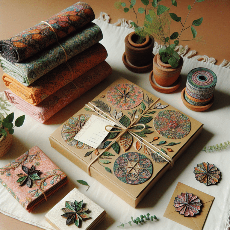 How to Combine Fabric Wraps with Eco-Friendly Cards