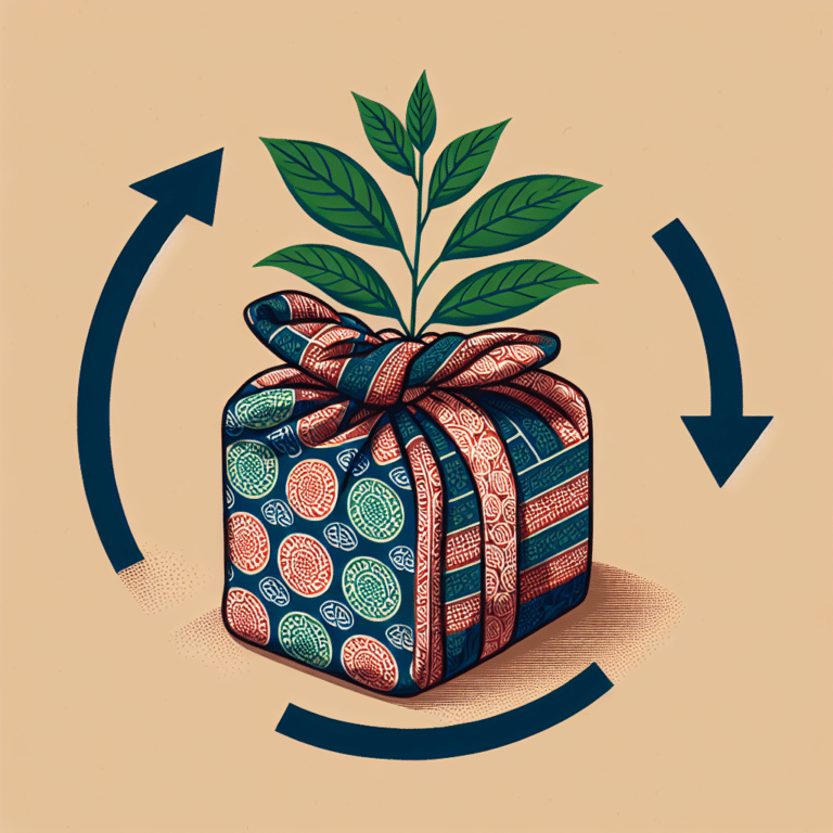 Sustainable Gifting: DIY Furoshiki Gift Bag Edition